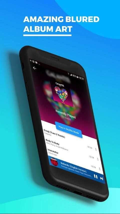 Music Player Free स्क्रीनशॉट 2