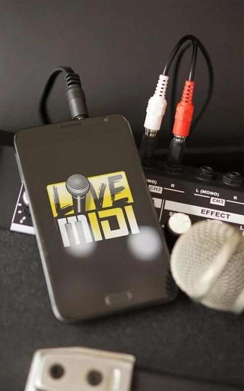 Karaoke Live MIDI Player DEMO स्क्रीनशॉट 1