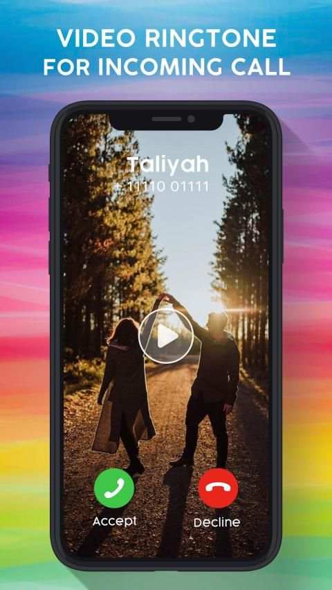Video Ringtone for Incoming Call स्क्रीनशॉट 2