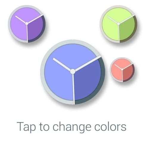 Material Clock Watch Face screenshot 3