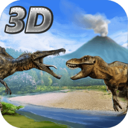 Ninja Kung Fu Dino Fighting 3D icon
