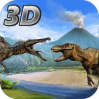 Ninja Kung Fu Dino Fighting 3D