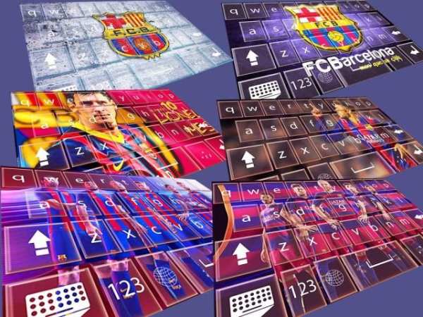 FC Barcelona Keyboard themes screenshot 5