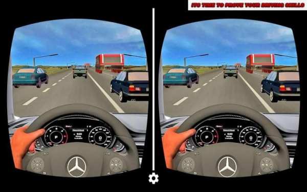 VR Crazy Car City Racing screenshot 2