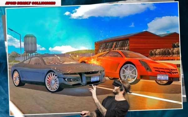 VR Crazy Car City Racing screenshot 4