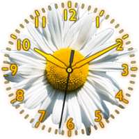 Daisy Flower Clock