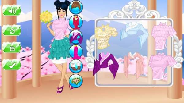 chinese princess make-up games screenshot 5