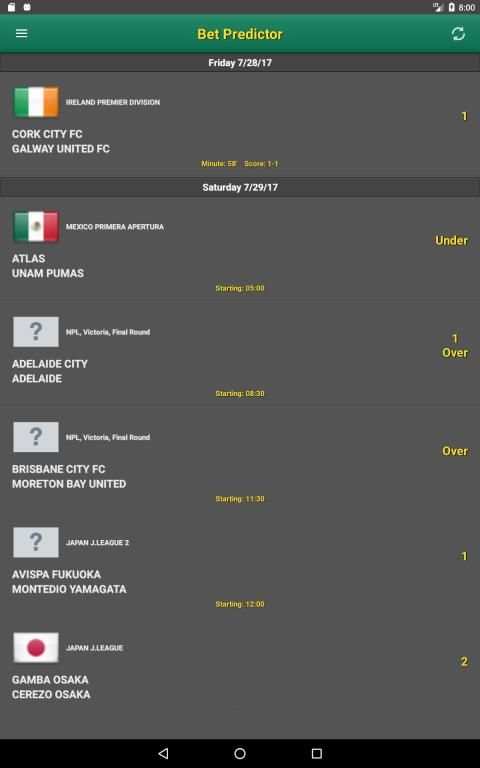 Bet Predictor स्क्रीनशॉट 8