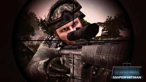 Desert War - Sniper Hitman screenshot 1