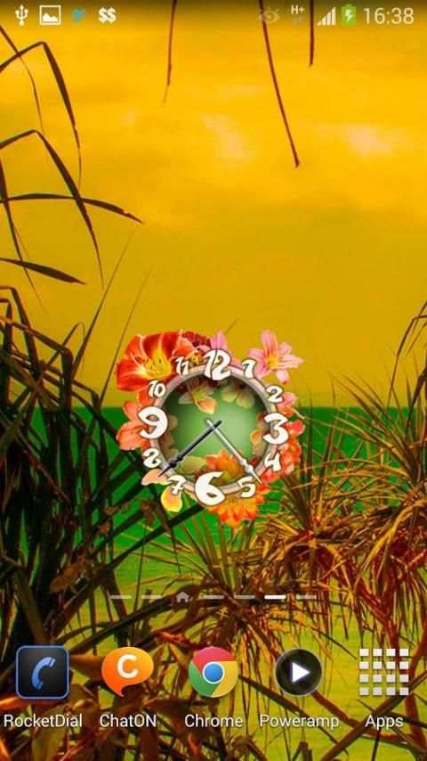 Lilium Flower Clock स्क्रीनशॉट 3
