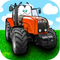 Kids Tractor driving games logo