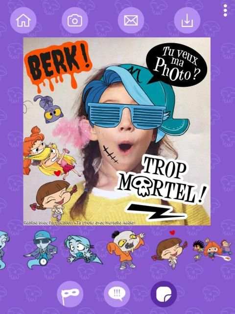 Ta photo avec Mortelle Adèle screenshot 2