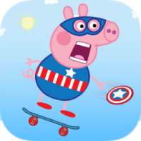 Captain Pepa American Pig Run