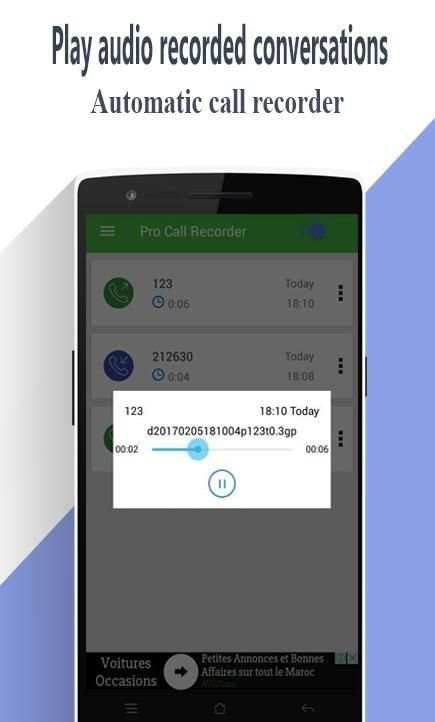 Call Recorder Free - ACR screenshot 4