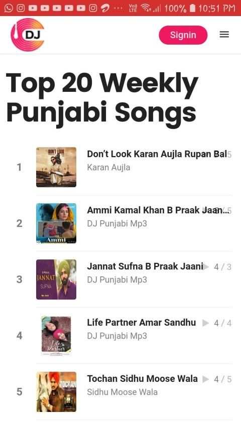 DJ Punjabi Mp3 Songs screenshot 2