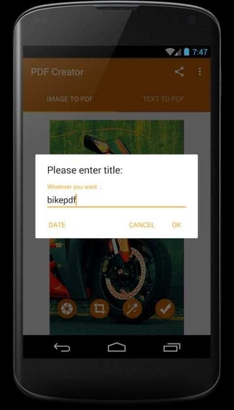 PDF Creator स्क्रीनशॉट 4