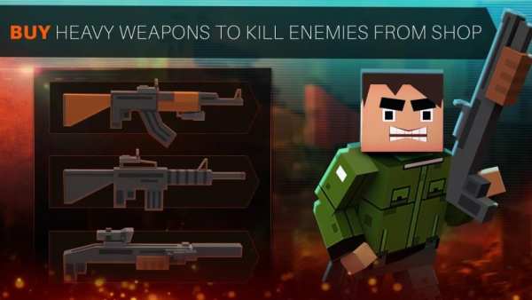 Pixel Army Base Shooter Mini स्क्रीनशॉट 7