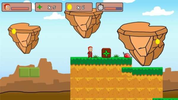 Flying Ninja in the sky screenshot 1