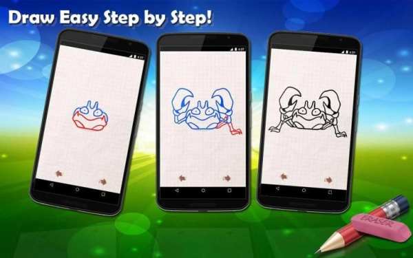 Drawing Lessons Pokemons screenshot 1