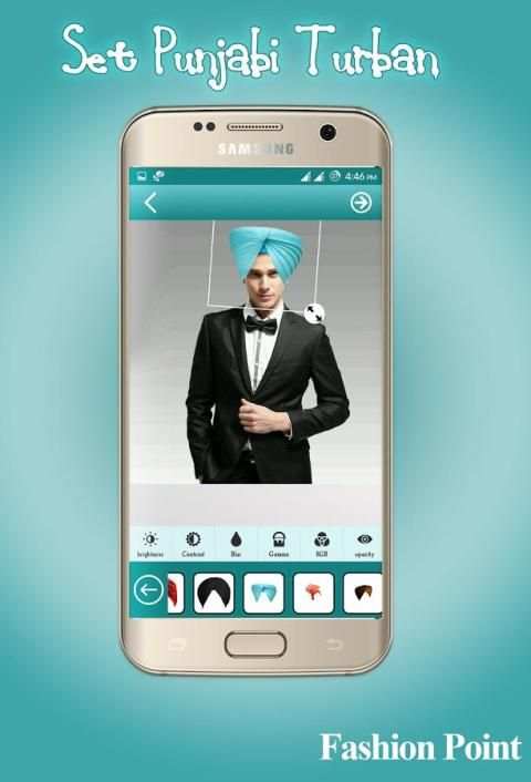 Punjabi Turban Photo Editor 2 تصوير الشاشة