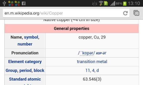 Periodic Table screenshot 2