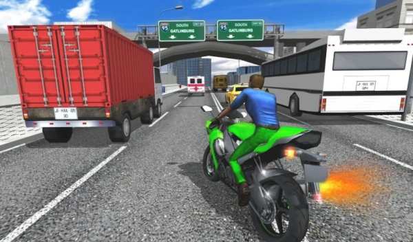 Moto Racer HD स्क्रीनशॉट 3