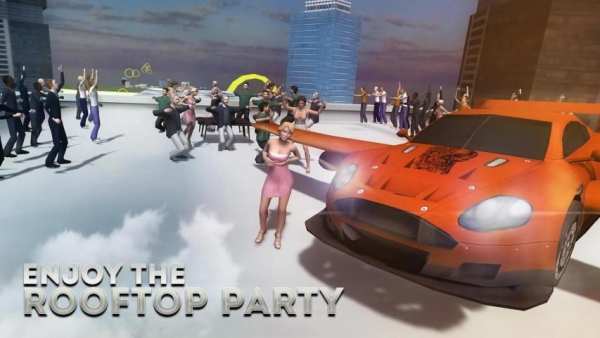 Mobil Terbang3DGratisRacingSim screenshot 6