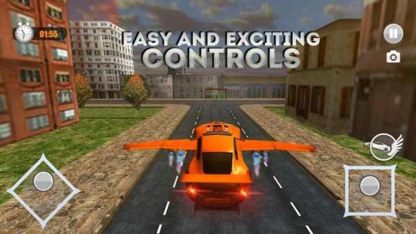 Flying Car Free Racing Sim 3D screenshot 9