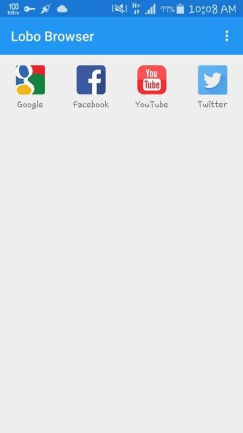 Lobo Browser screenshot 4
