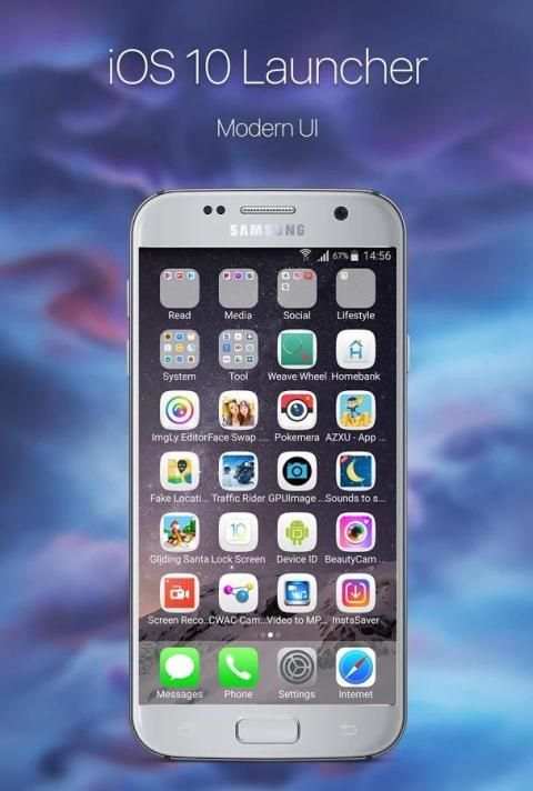 OS10 Launcher HD screenshot 3