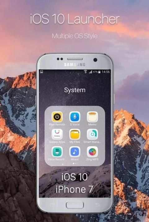 OS10 Launcher HD screenshot 2