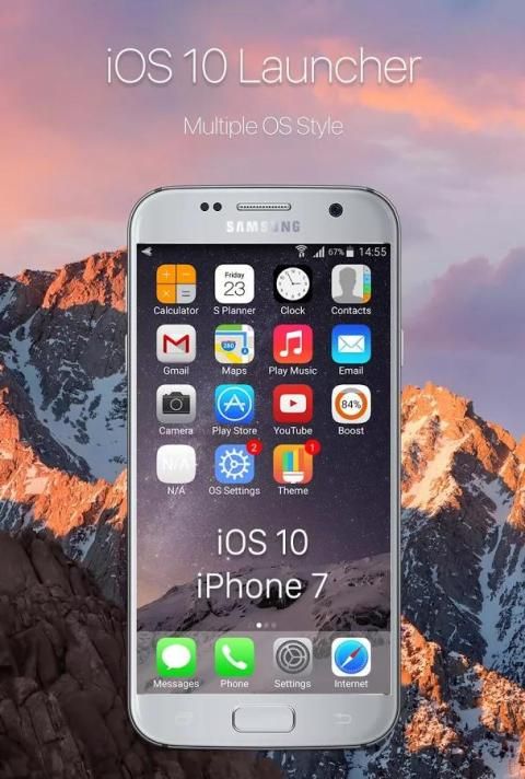 OS10 Launcher HD скриншот 4