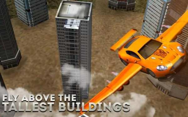 Flying Car Free Racing Sim 3D screenshot 5