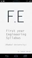 First Year Enginering Syllabus скриншот 3