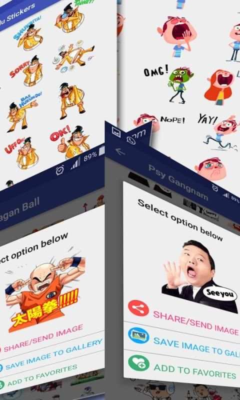 Emoji Stickers for Messengers screenshot 4