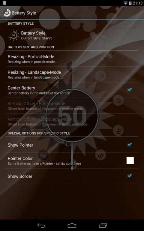 Battery LiveWallpaper HD स्क्रीनशॉट 14