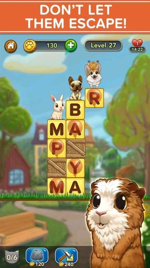 WORD PETS - FREE WORD GAMES! स्क्रीनशॉट 2