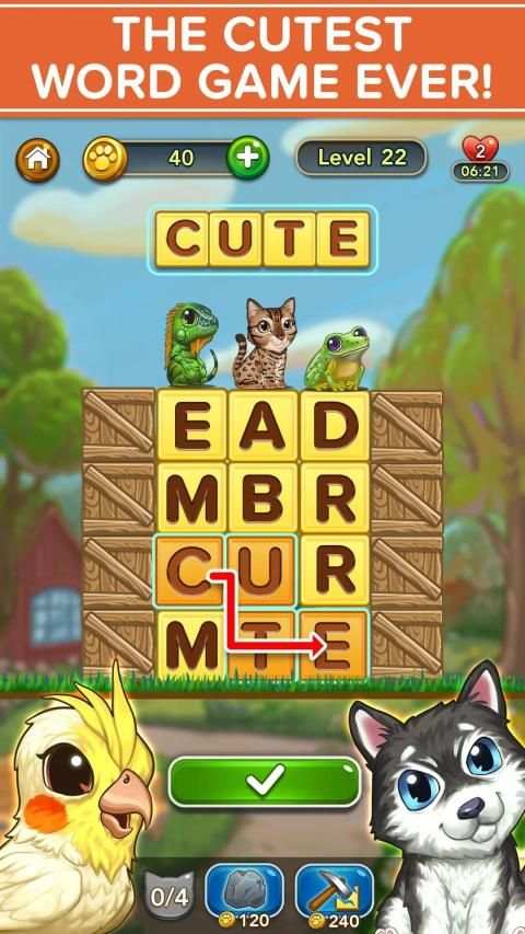 WORD PETS - FREE WORD GAMES! स्क्रीनशॉट 3