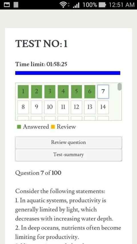 UPSC Mock Test Series 2017 скриншот 7