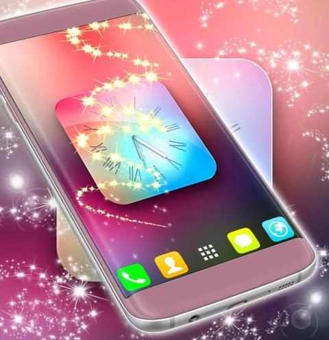 Magic Live Wallpaper Clock screenshot 2