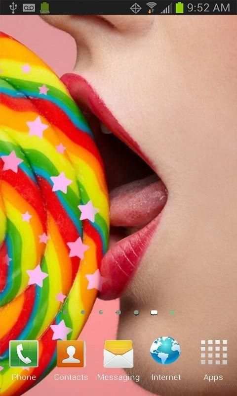 Lollipop Live Wallpaper screenshot 1