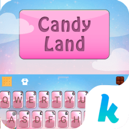 Candy Land Kika Keyboard أيقونة