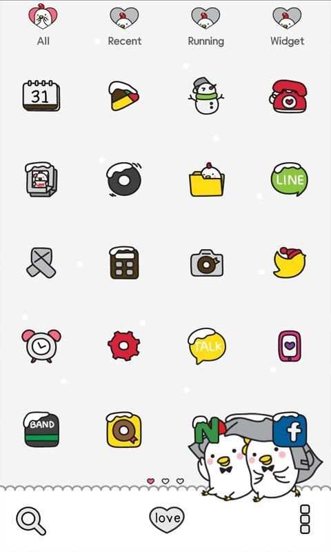 꼬꼬러브 도돌런처 테마 screenshot 2