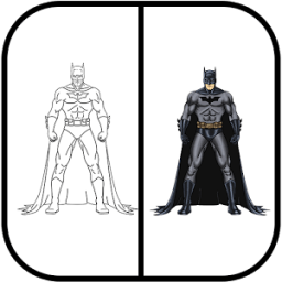 How To Draw Batman иконка