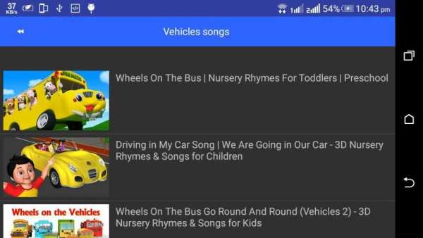 Nursery Rhymes Videos скриншот 1