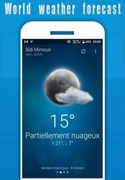 Weather report forecast today screenshot 2