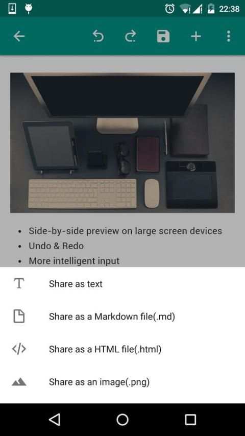 MarkdownX screenshot 5