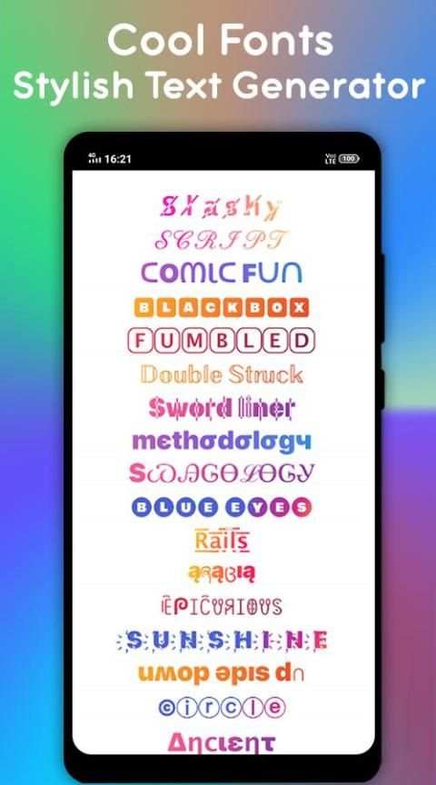 Super Stylish Fonts 2020 स्क्रीनशॉट 4