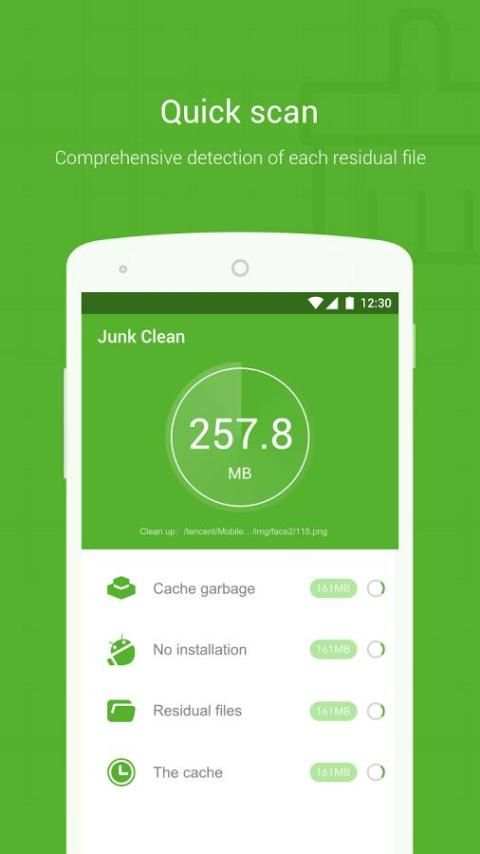 Junk Cleaner Lite screenshot 2