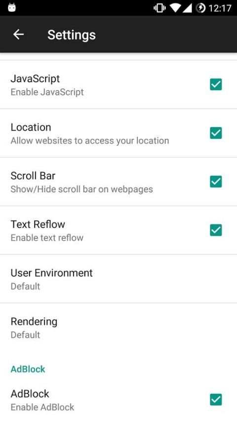 Luci Browser screenshot 5